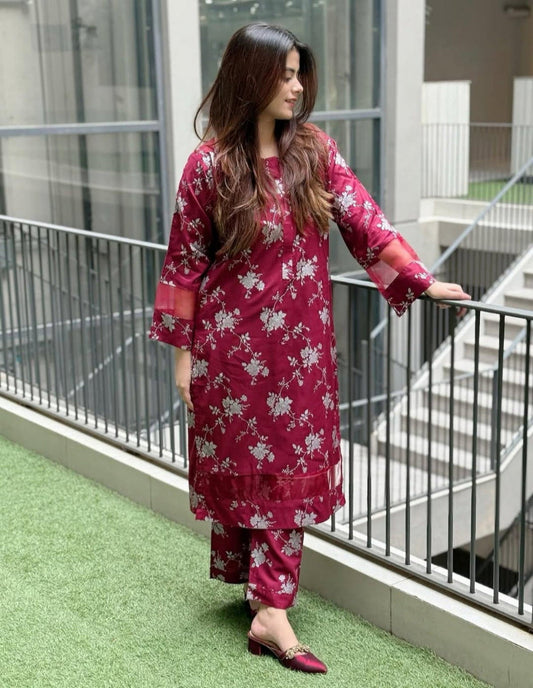BLOSSOM PRINTED LONG LENGHT