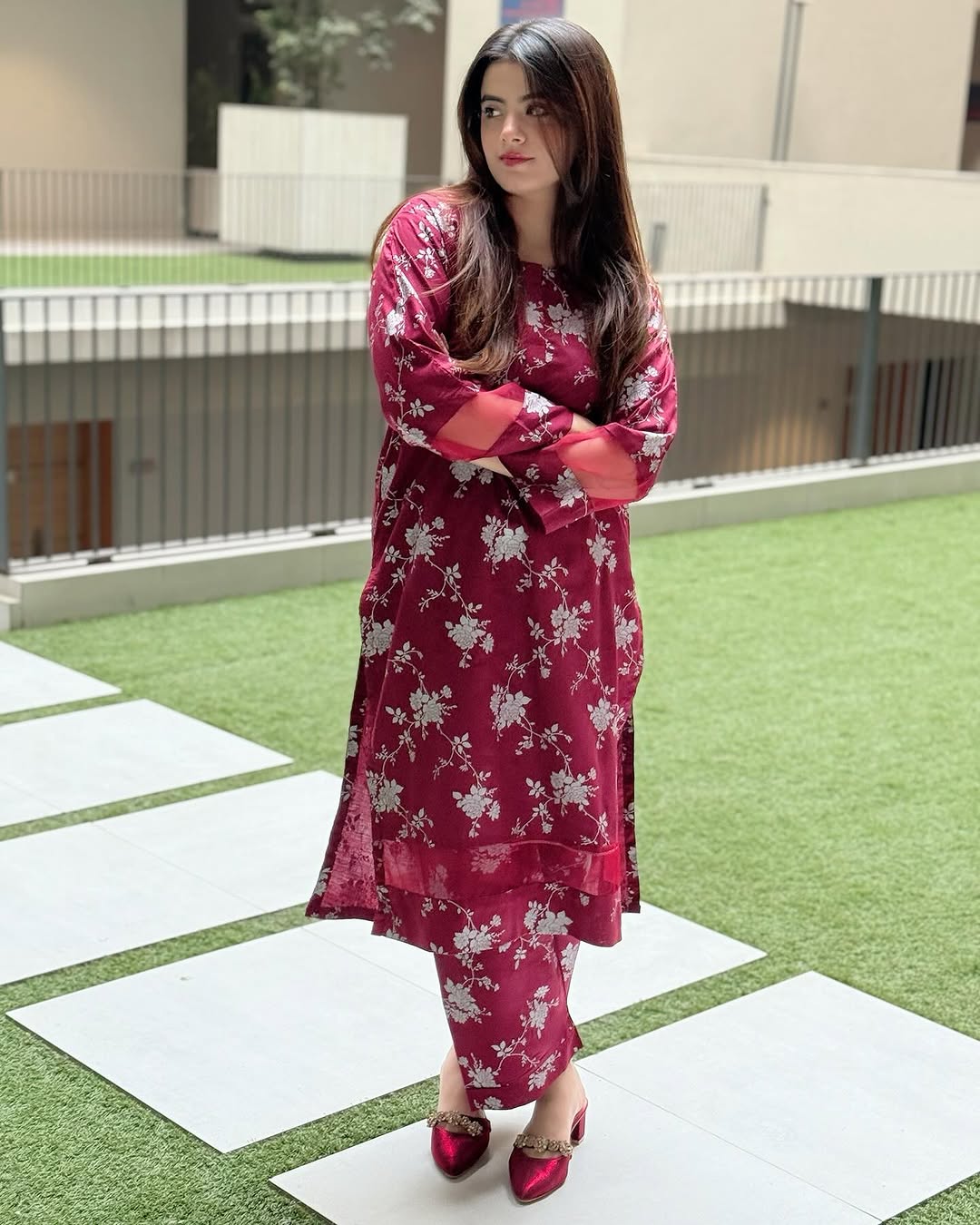 BLOSSOM PRINTED LONG LENGHT