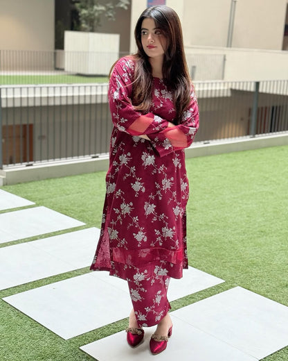 BLOSSOM PRINTED LONG LENGHT