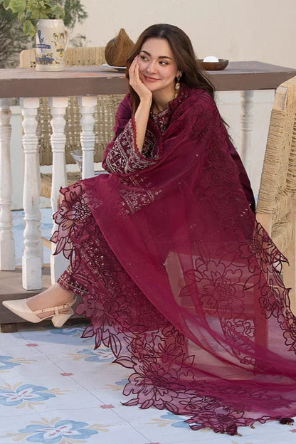 ZAREEN 3PC - EMBROIDERED LAWN DRESS