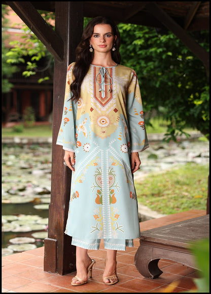 Comfitwears NAYAB DIGITAL CO-ORD 2PC