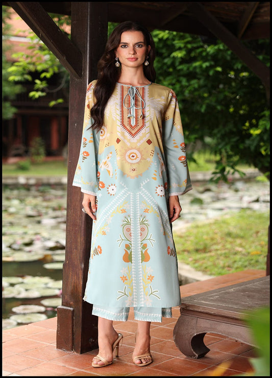 Comfitwears NAYAB DIGITAL CO-ORD 2PC