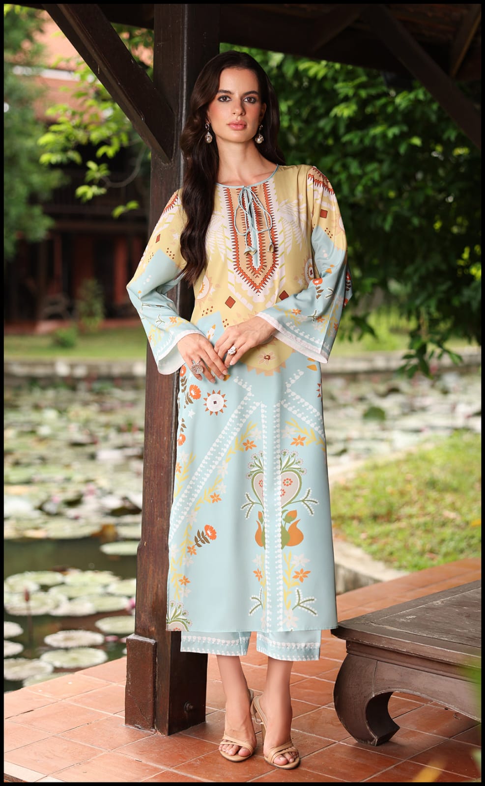 Comfitwears NAYAB DIGITAL CO-ORD 2PC