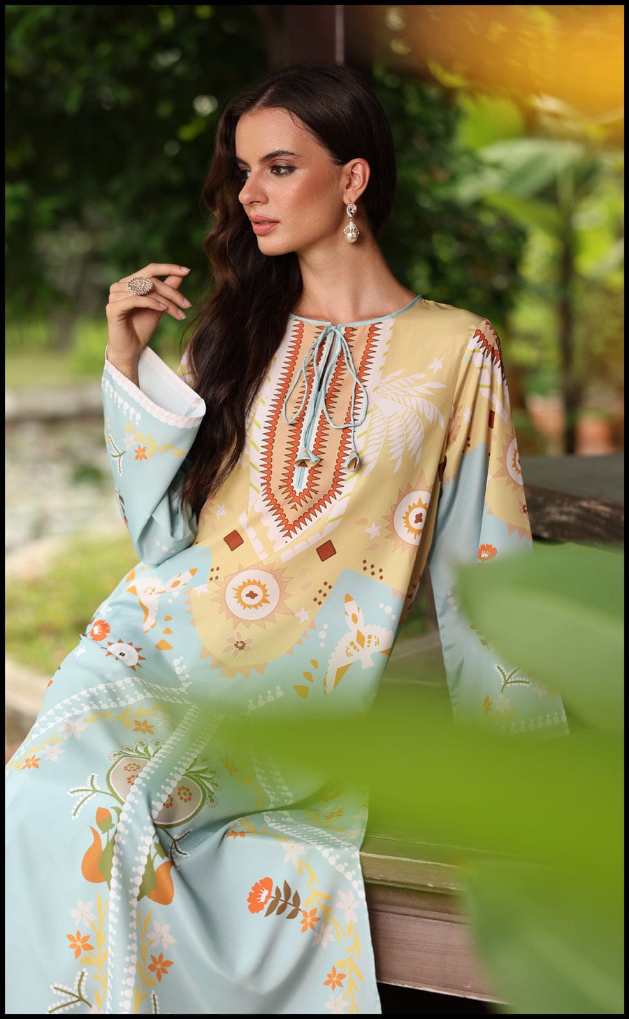 Comfitwears NAYAB DIGITAL CO-ORD 2PC