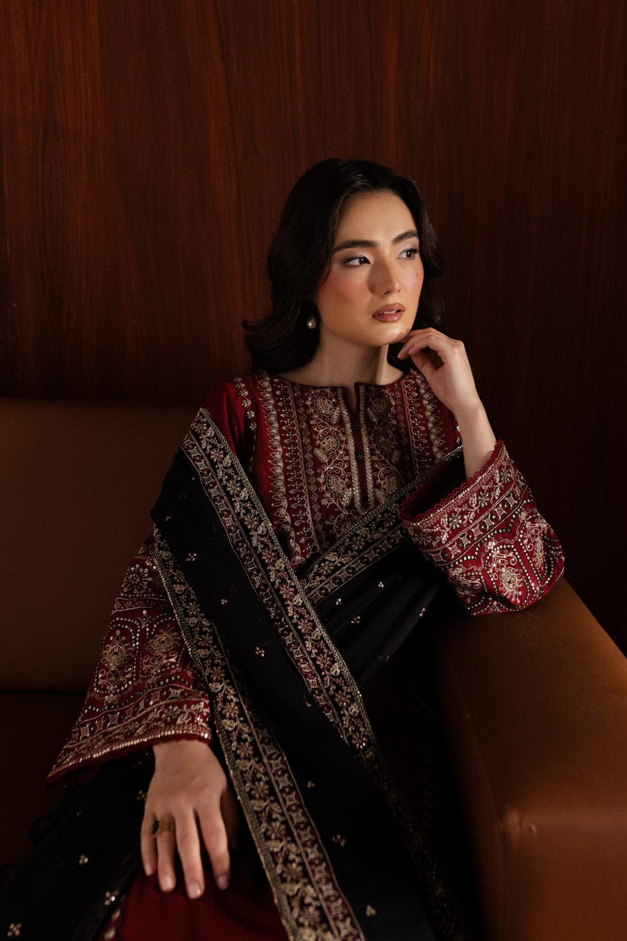 Comfitwears ROYAL PRET 3PC - Embroidered Lawn Dress