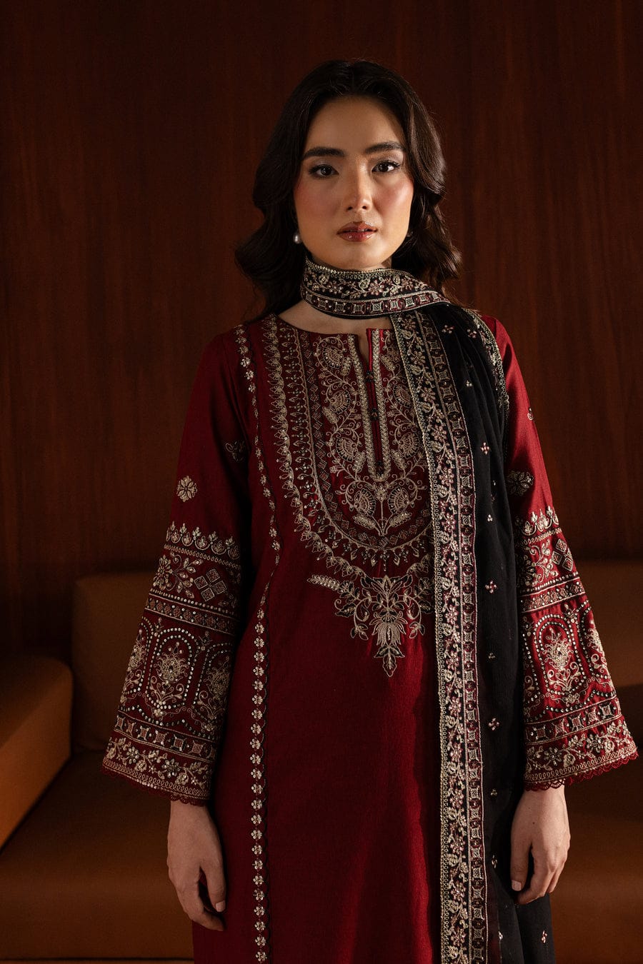 Comfitwears ROYAL PRET 3PC - Embroidered Lawn Dress