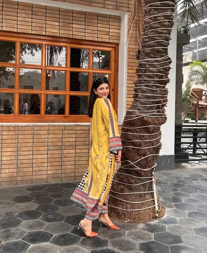 Comfitwears YELLOW BLUSH CO-ORD 2PC