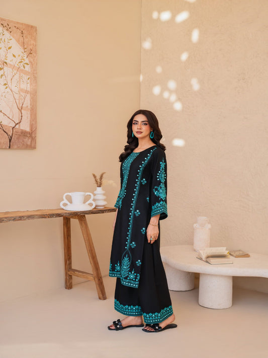 Comfitwears W I N T E R C O L L E C T I ON *PAK LIBAS* *SERENA EMBROIDERY 2PC (9MM WORK)