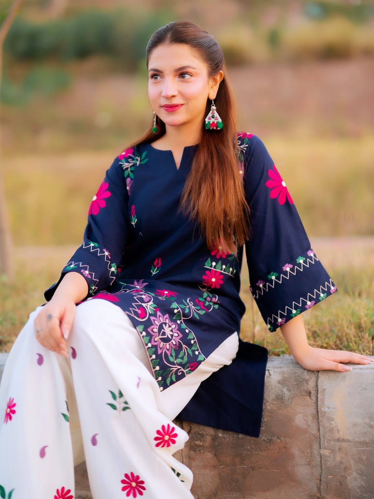 Comfitwears DANANEER EMBROIDERY 2PC