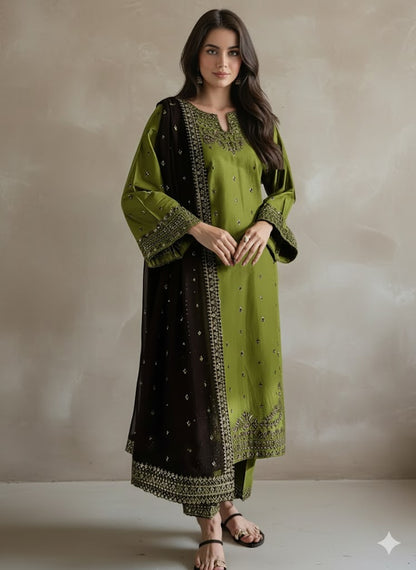 Comfitwears MAYAL EMBROIDERY 3PC
