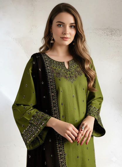 Comfitwears MAYAL EMBROIDERY 3PC