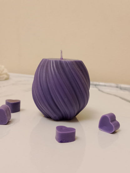 DIY Ceramic Mold Candle