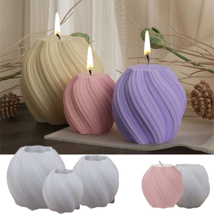 DIY Ceramic Mold Candle