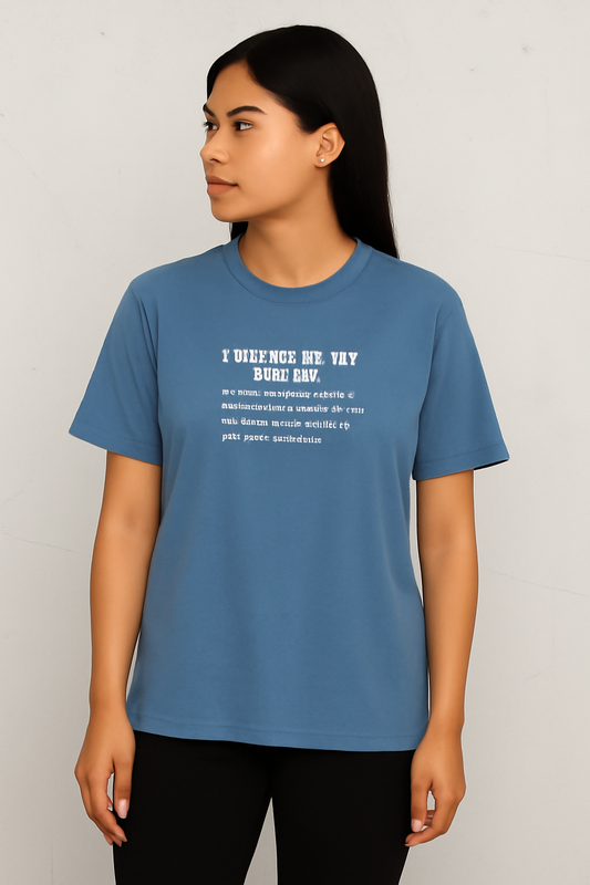 Round Neck Printed T-Shirt