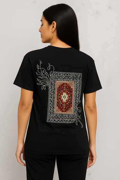 Round Neck red logo T-Shirts