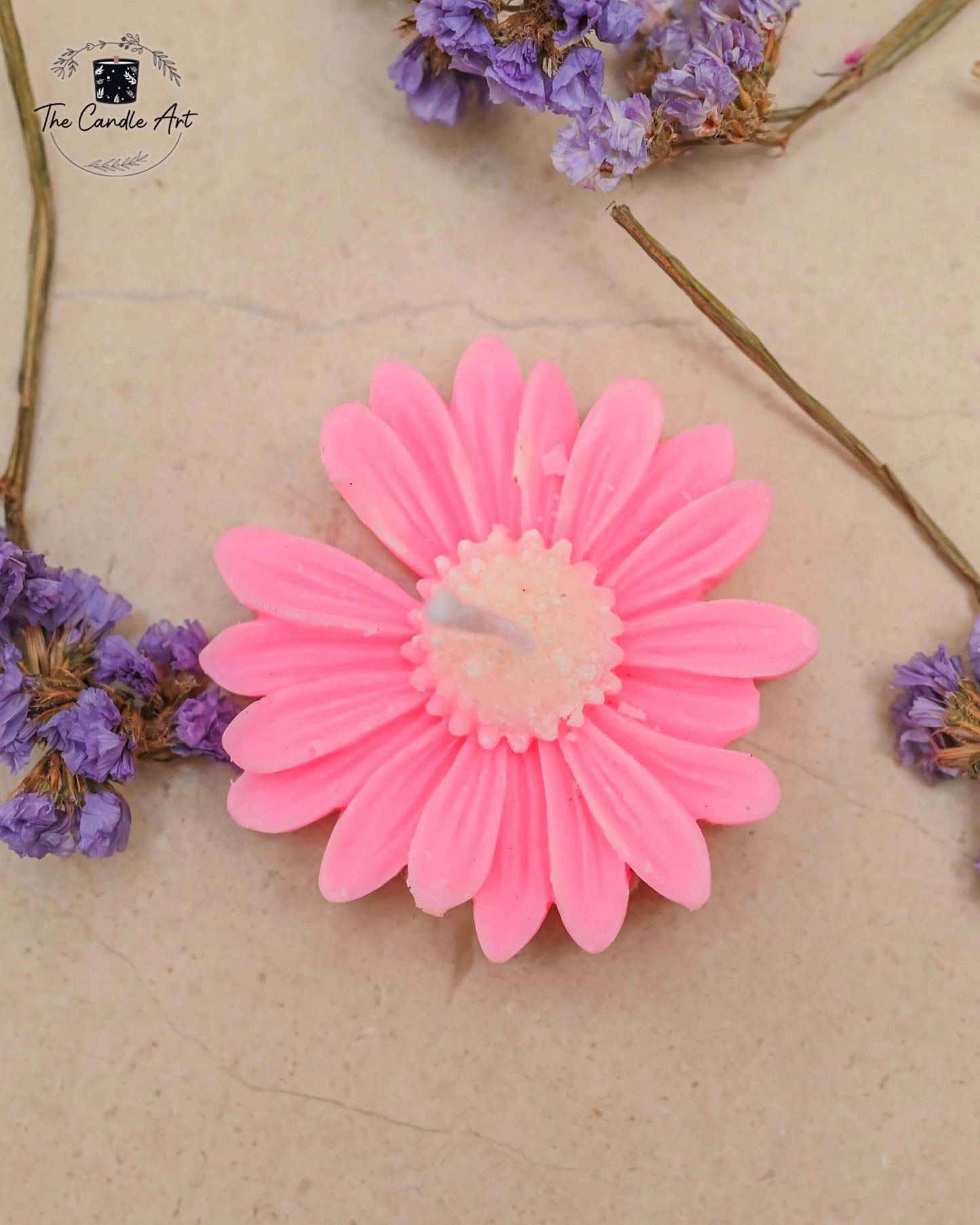 Daisy Flower Candles