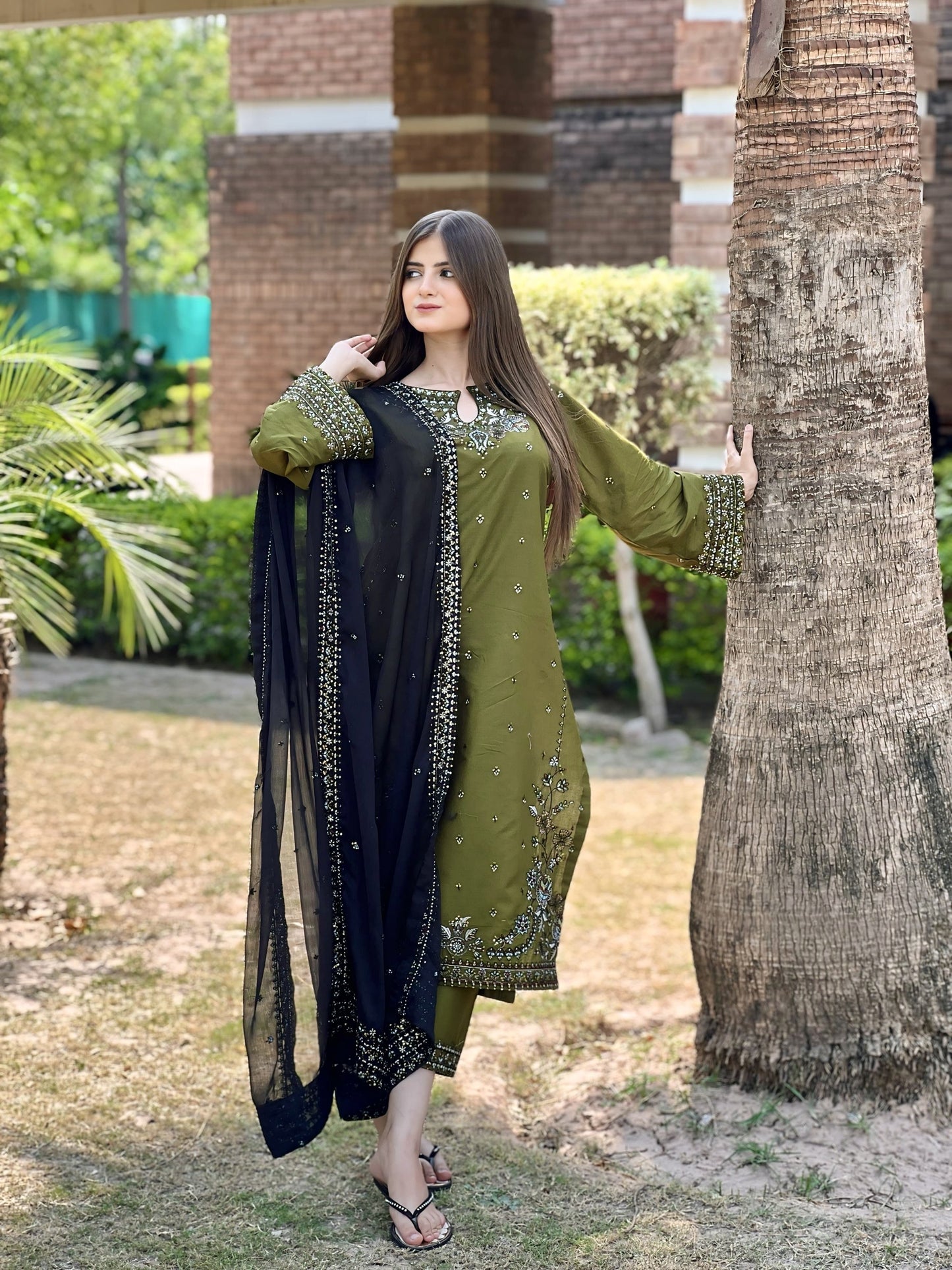 MAYAL EMBROIDERY 3PC