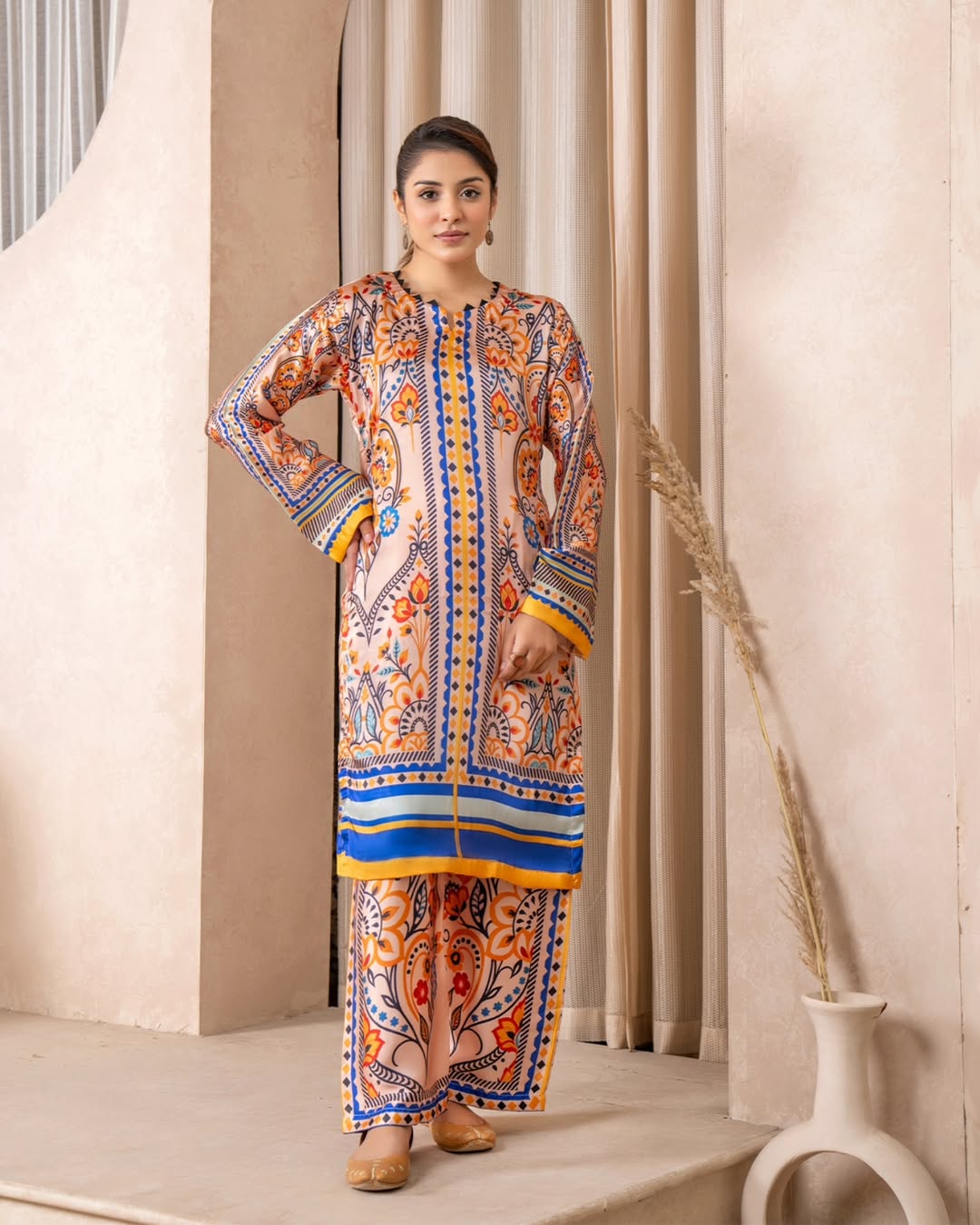 PLAZO DIGITAL PRINTED (2 Pcs Suit)