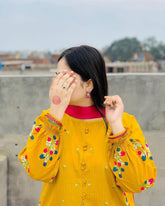BURAAQ PLAZZO EMBROIDERY (2Pcs Suit)