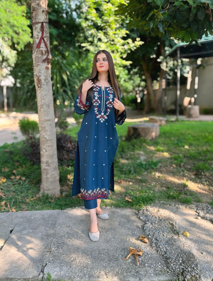 Comfitwears HEER EMBROIDERY 2PC