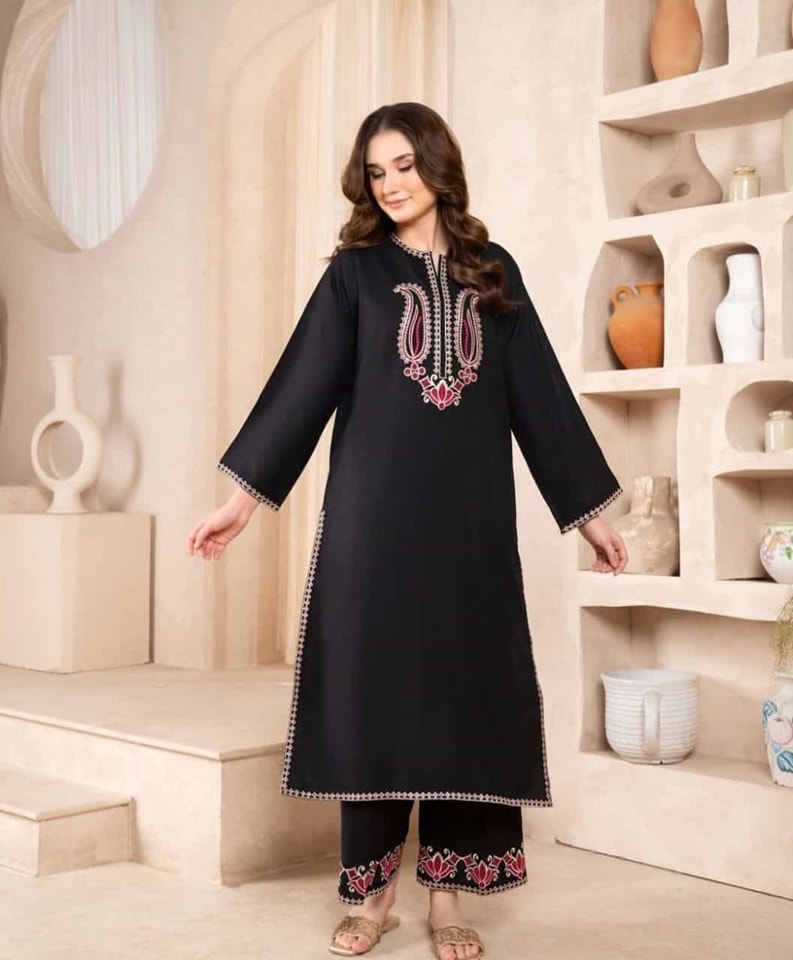 EMBROIDERY LONG LENGTH (2Pcs Suit)