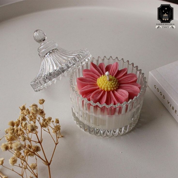 Daisy Flower Candles